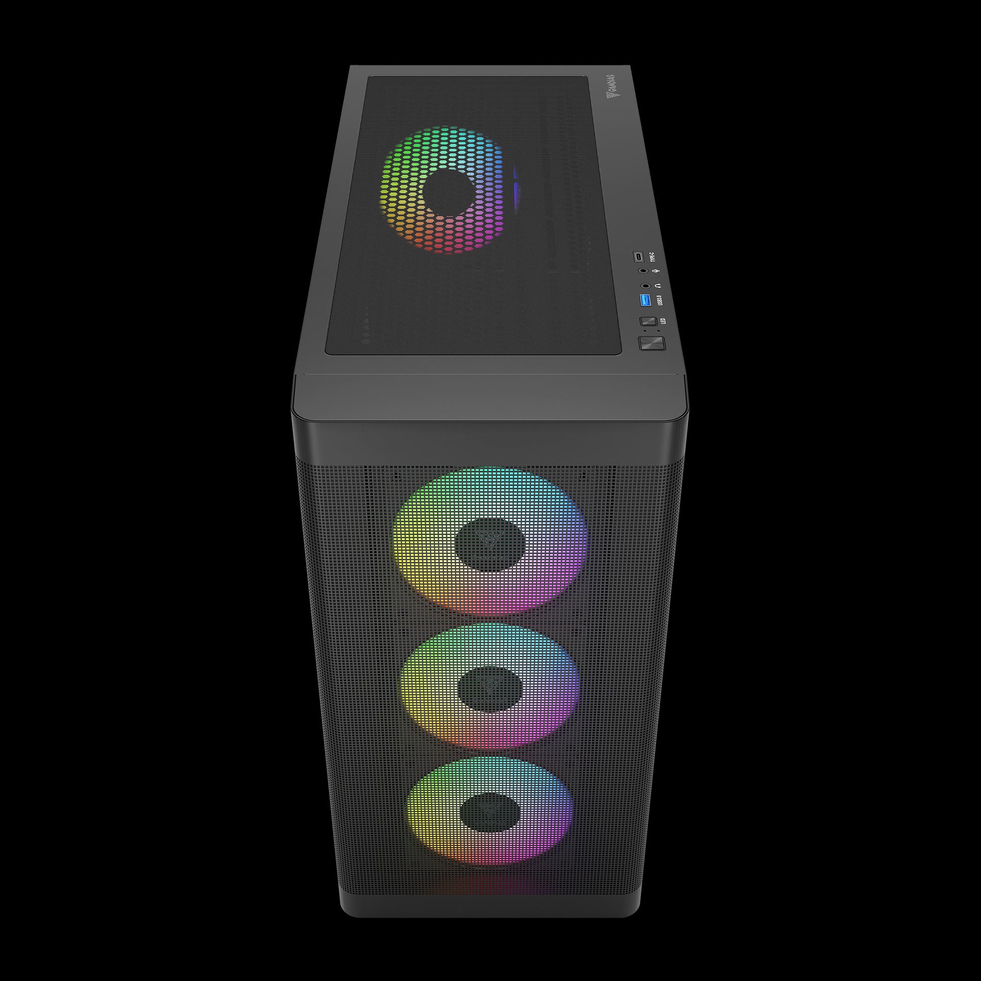 CASE GAMDIAS ATHENA M3 BK