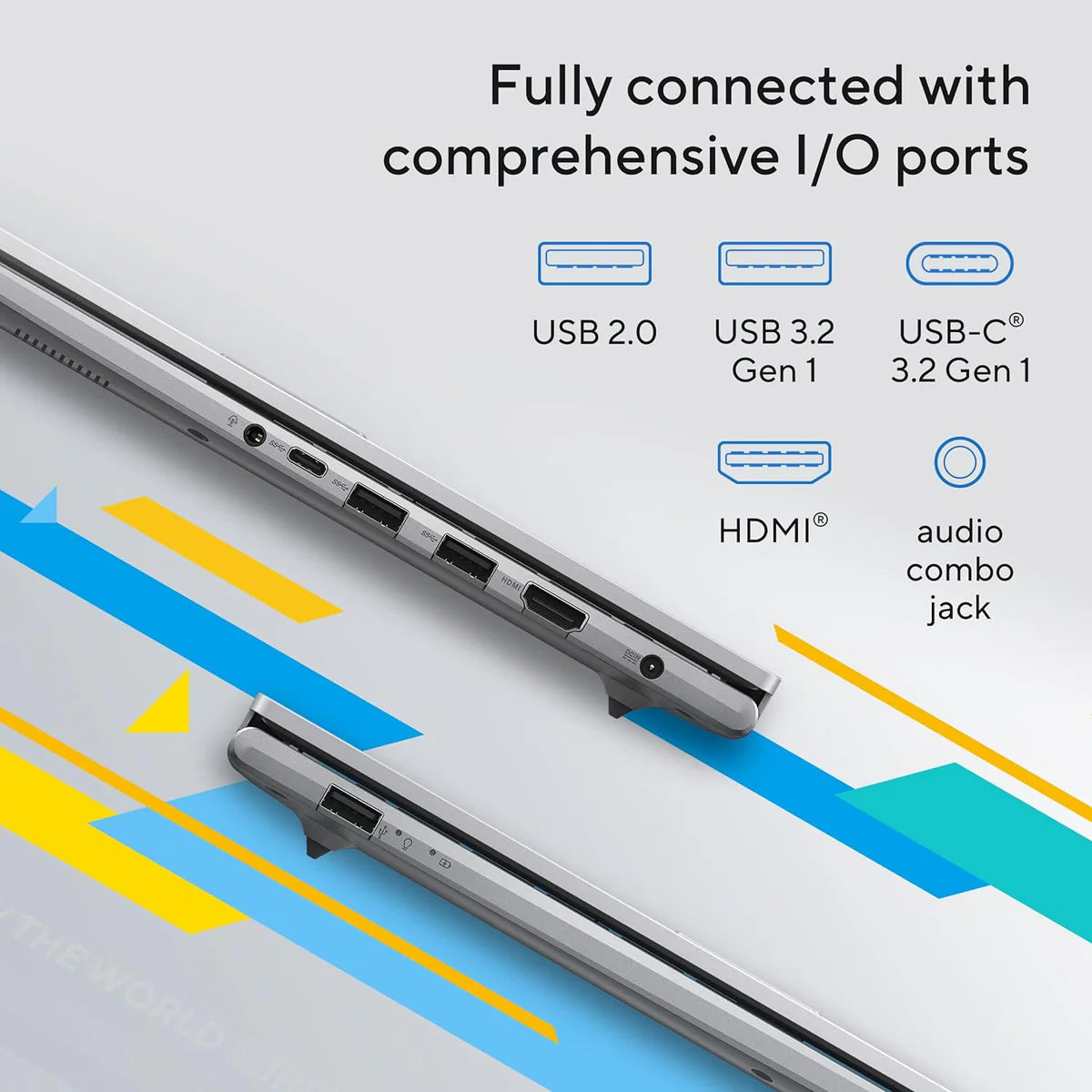 ASUS VIVO BOOK, CORE I7-1355U, 512 SSD, 8 GB, 15.6''FHD, SILVER