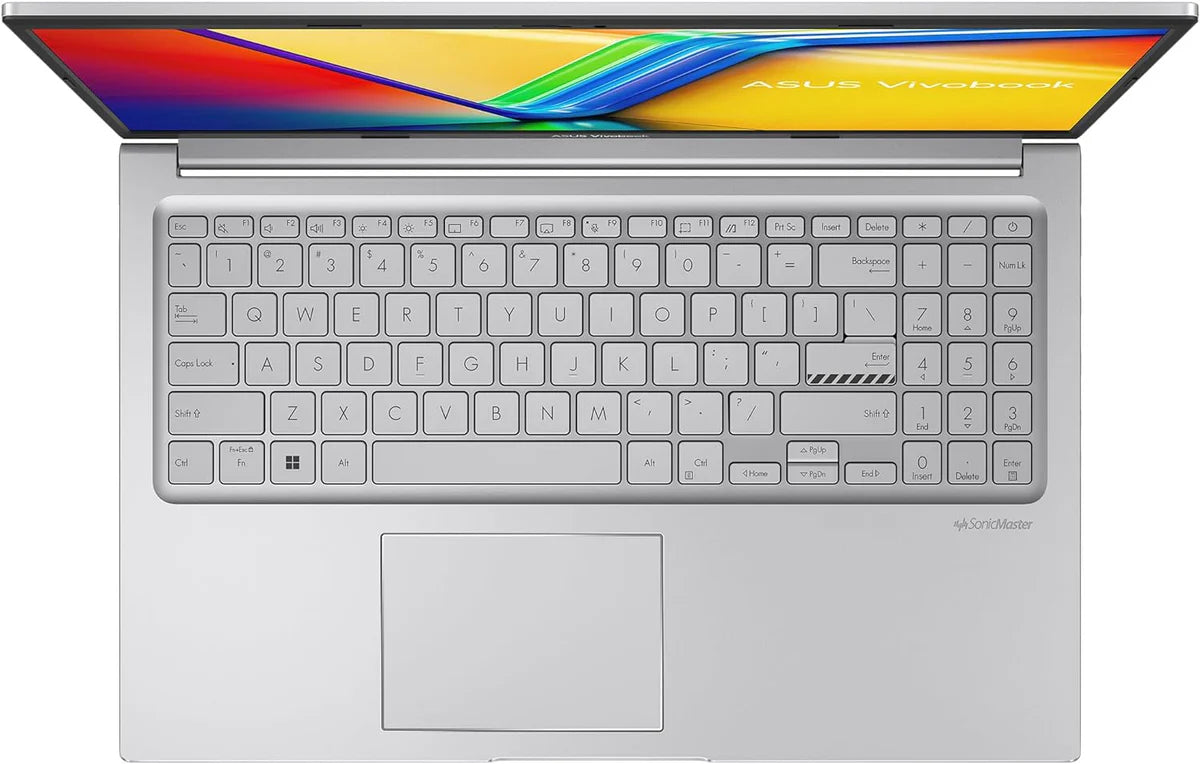 ASUS VIVO BOOK, CORE I7-1355U, 512 SSD, 8 GB, 15.6''FHD, SILVER