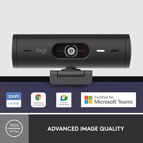 LOGITECH BRIO 500 FULLHD WEBCAM-GRAPHITE-USB