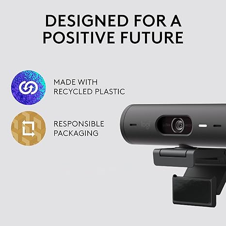 LOGITECH BRIO 500 FULLHD WEBCAM-GRAPHITE-USB