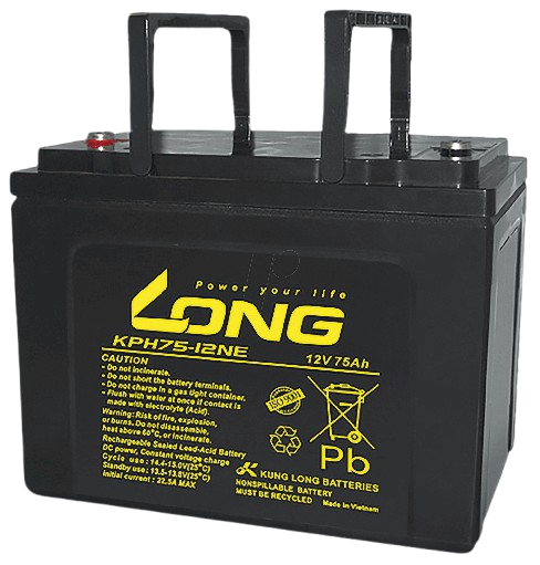 BATTERY LONG 12V - 75AH