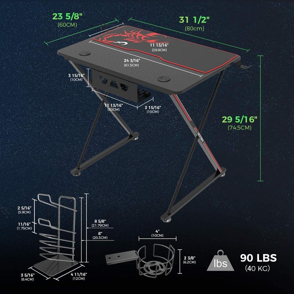 GAMING TABLE DESIGNA ERK-X31-B