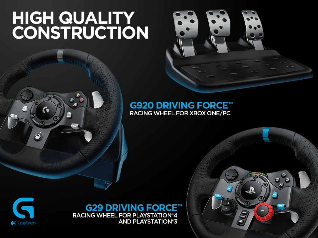 LOGITECH G29 Driving Force Racing Wheel for PlayStation and PC UK