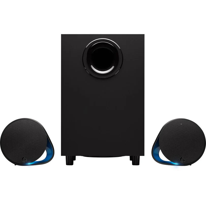 Logitech G560 LIGHTSYNC PC Gaming Speakers – 2.1 Surround Sound with RGB Lighting, 120W RMS, USB, Bluetooth & 7.1