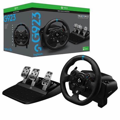 LOGITECH G923 Racing Wheel and Pedals for XBOX and PC – N/A