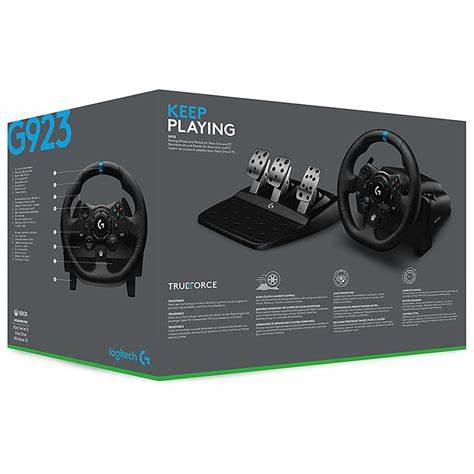 LOGITECH G923 Racing Wheel and Pedals for XBOX and PC – N/A