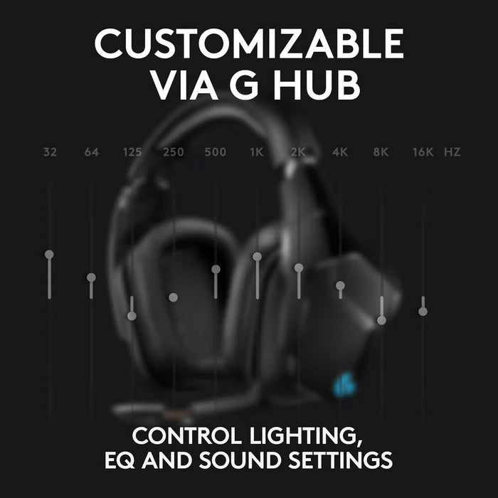 LOGITECH G935 Wireless 7.1 Surround Sound LIGHTSYNC Gaming Headset