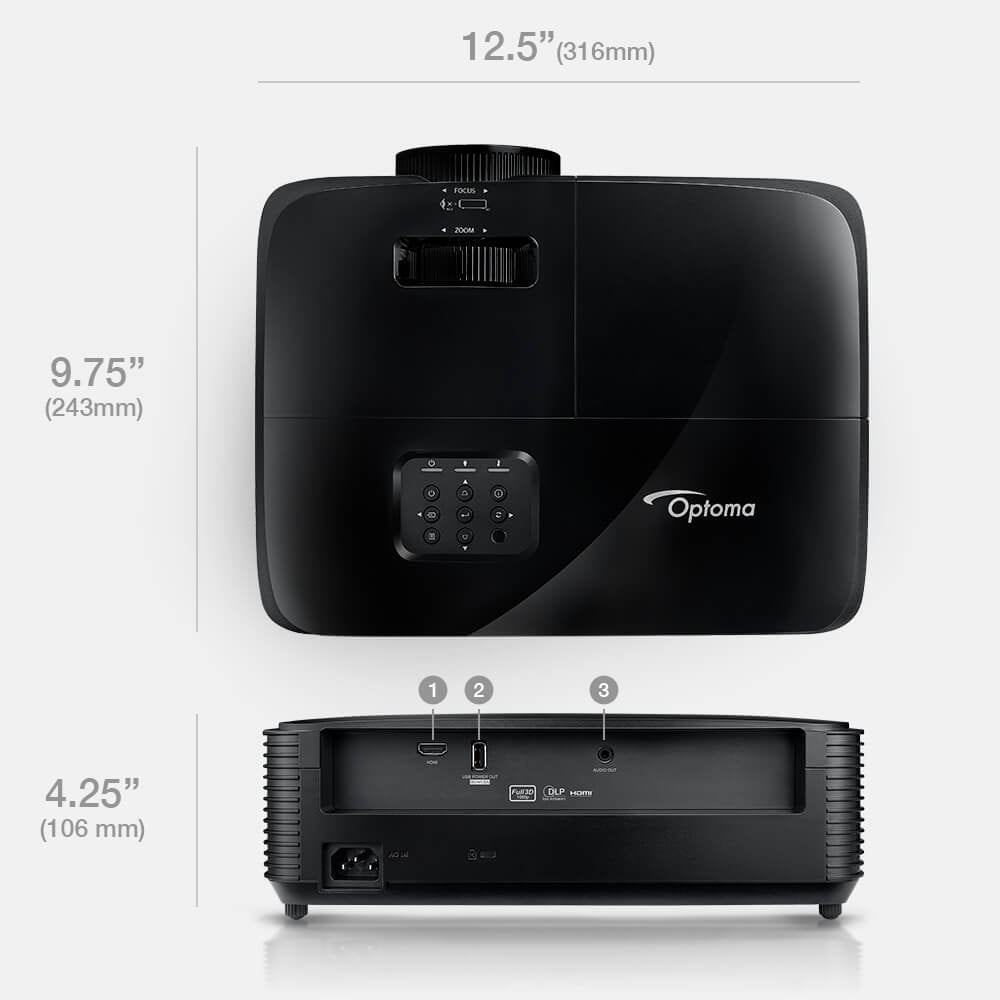 DATA SHOW OPTOMA HD28e FULL HD 1080*1920