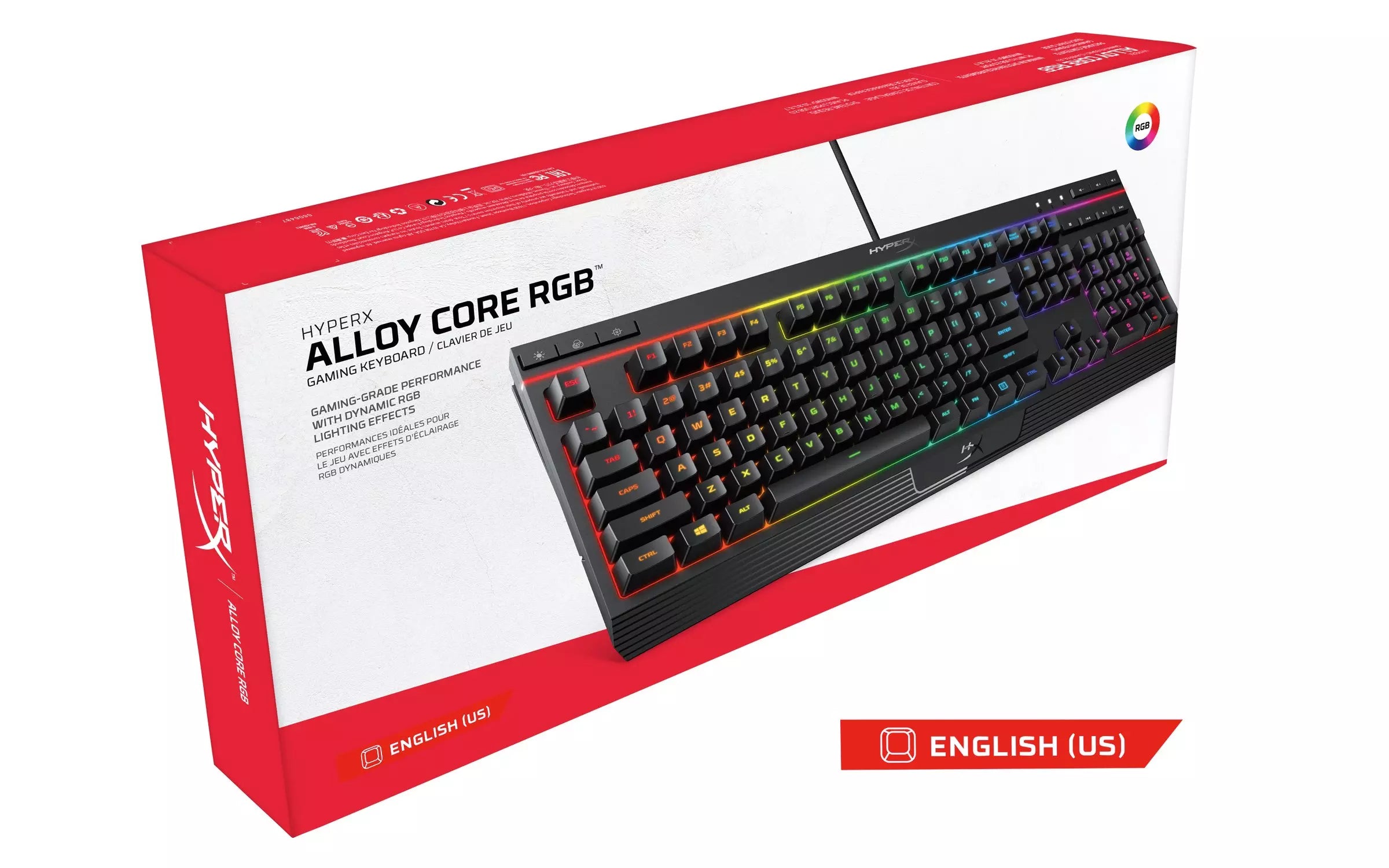 KEYBOARD HYPERX ALLOY Core RGB