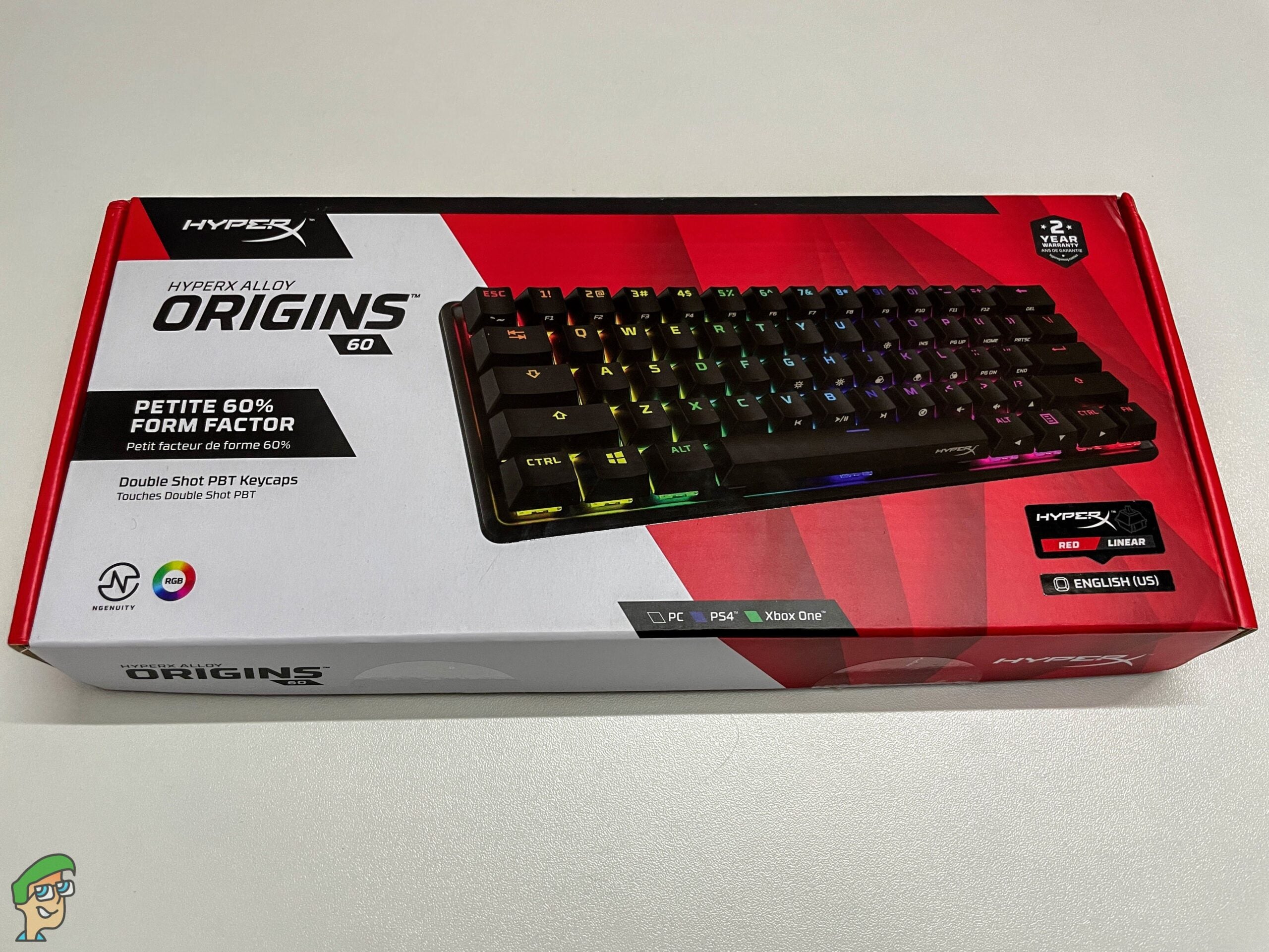 KEYBOARD HYPERX ALLOY Origins 60 hkbo