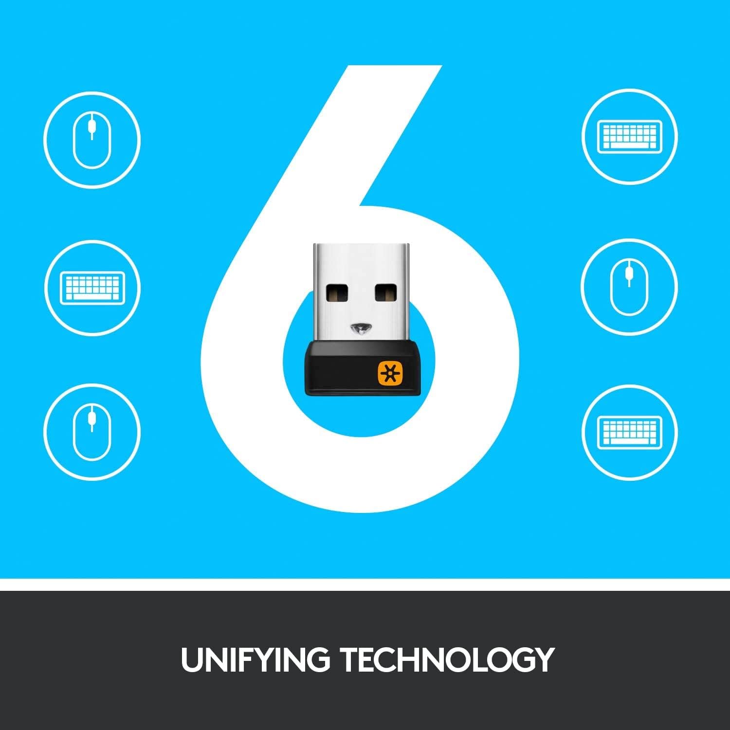 LOGITECH Wireless Touch Keyboard K400 Plus - DARK - ARA