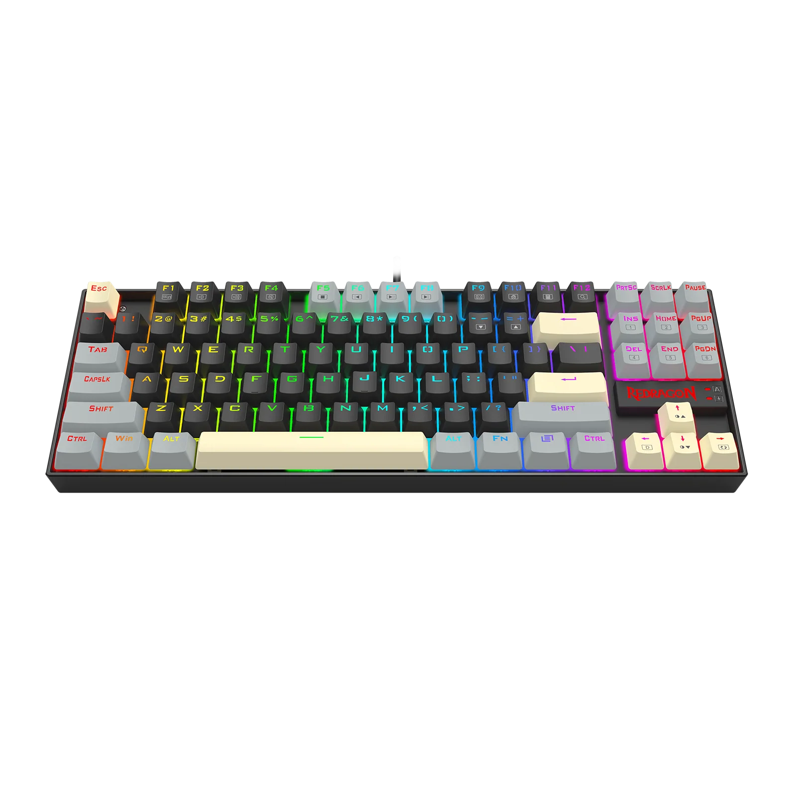 ReDragon K552 Wired rainbow LED Keyboard