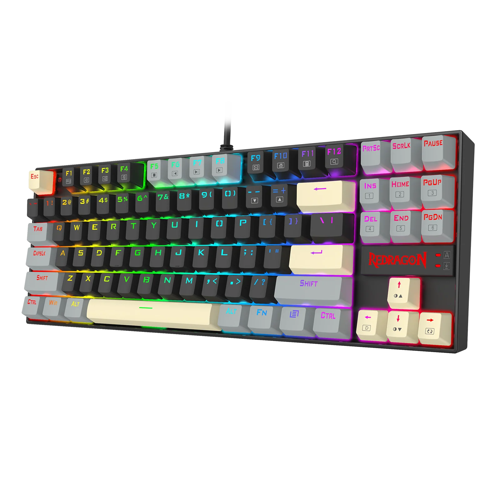 ReDragon K552 Wired rainbow LED Keyboard