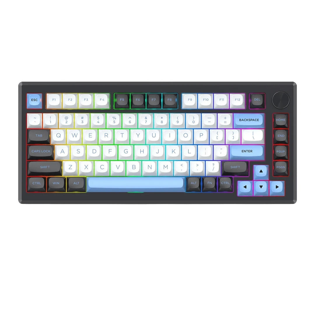 REDRAGON K732WLB Uranus Pro RGB Keyboard Black-White-Blue