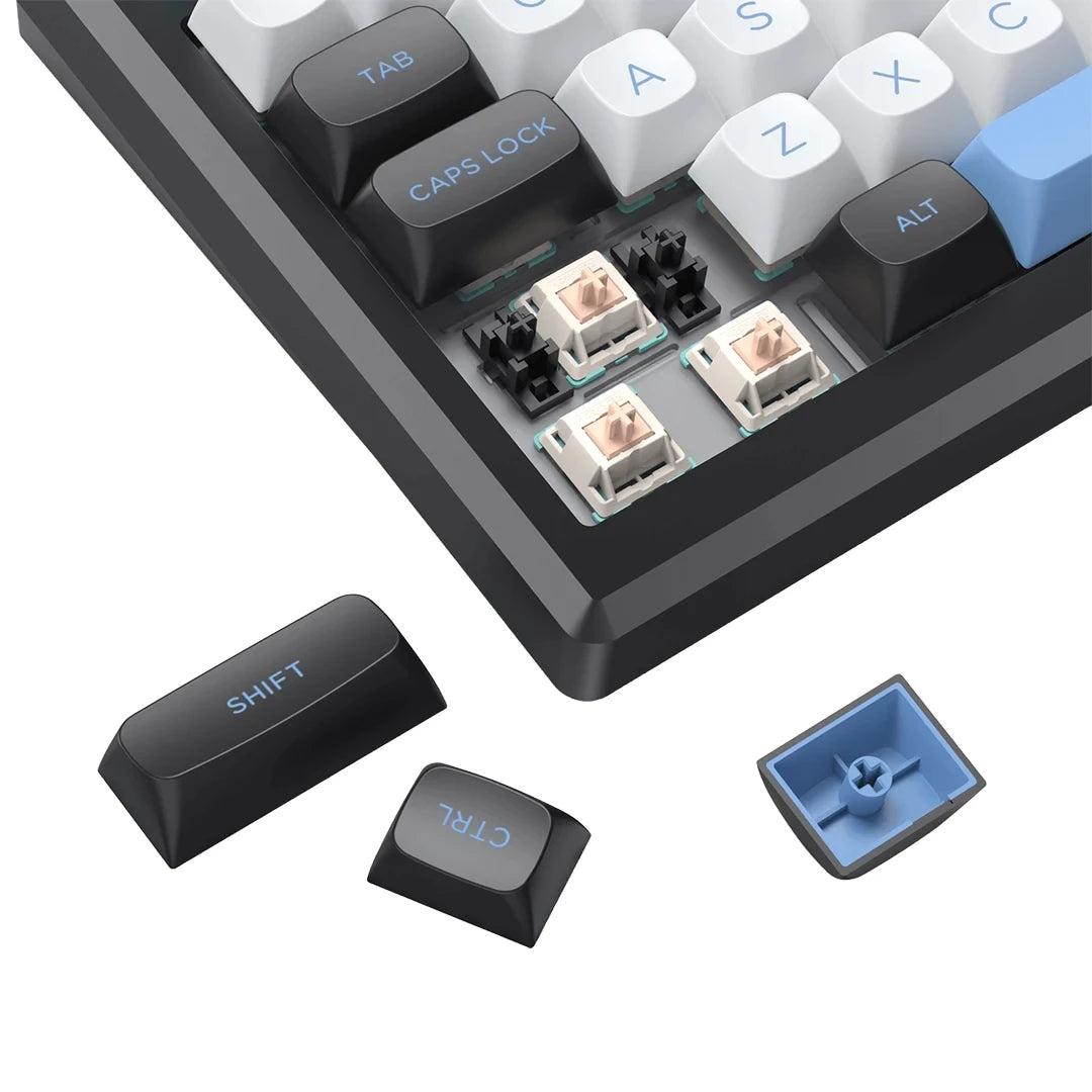 REDRAGON K732WLB Uranus Pro RGB Keyboard Black-White-Blue