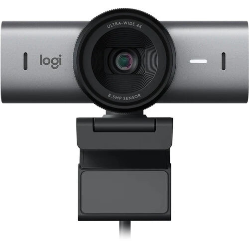 Logitech MX Brio 4K Ultra HD Webcam - GREY - USB