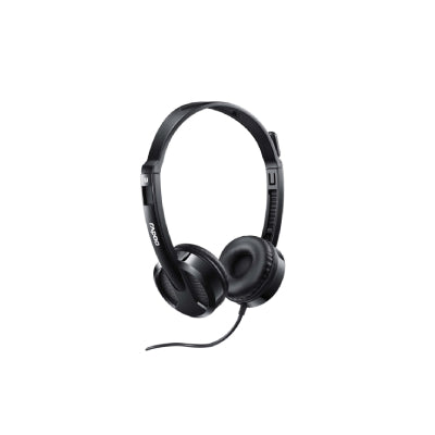 Rapoo H100 Wired Stereo Headset (Black)