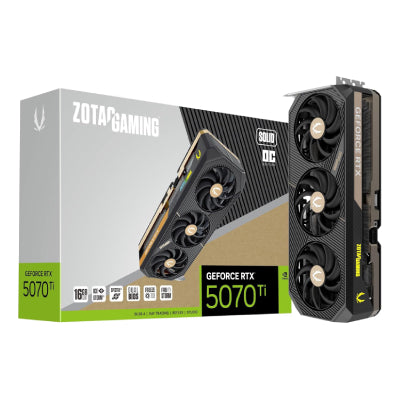 ZOTAC GAMING GeForce RTX 5070 Ti SOLID OC 16G