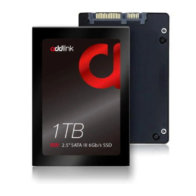 Addlink S20 1TB SSD 2.5" SATA III 6Gb/s (Up to R:500 , W:450 )
