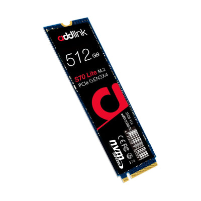 Addlink 512GB M.2 2280 PCle GEN3*4 NVMe SSD