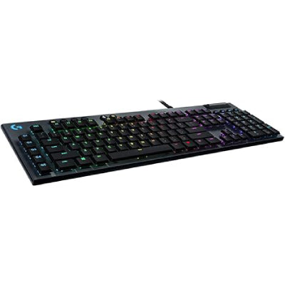 LOGITECH G815 LIGHTSPEED RGB Mechanical Gaming Keyboard –LINER- CARBON USB