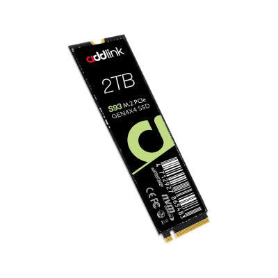 ADDLINK S93 2TB M.2 2280 PCIe GEN4X4 NVMe1.4 ( Up to R:7400 ,W:6500)
