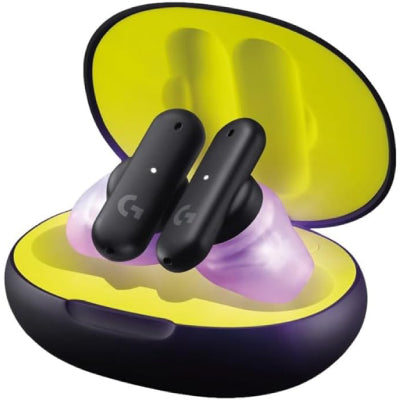 Logitech FITS True Wireless Gaming Earbuds - BLACK - 2.4GHZ/BT