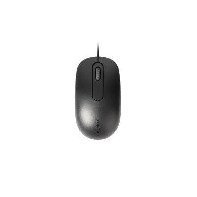Rapoo N200 USB Wired Mouse Black