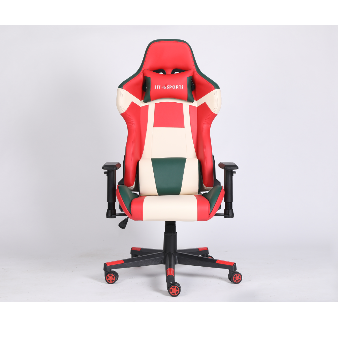 Gaming chair SD-258 (Red, White, Black)