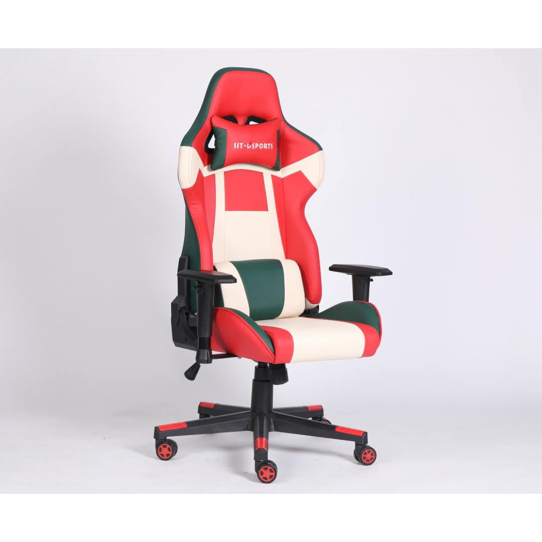 Gaming chair SD-258 (Red, White, Black)