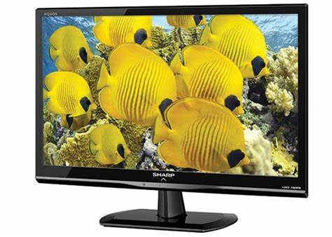 LED SHARP LC-24LE155M 24" 50Hz Refresh Rate HD FLAT