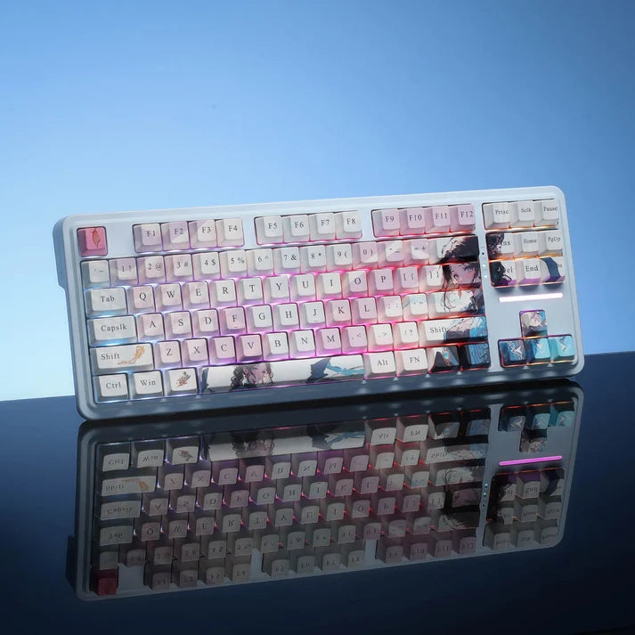 Redragon K728AK-RGB-PRO TEN-KEY-Lees Gasket wired+2.4 GB+BT Mechanical Keyboard