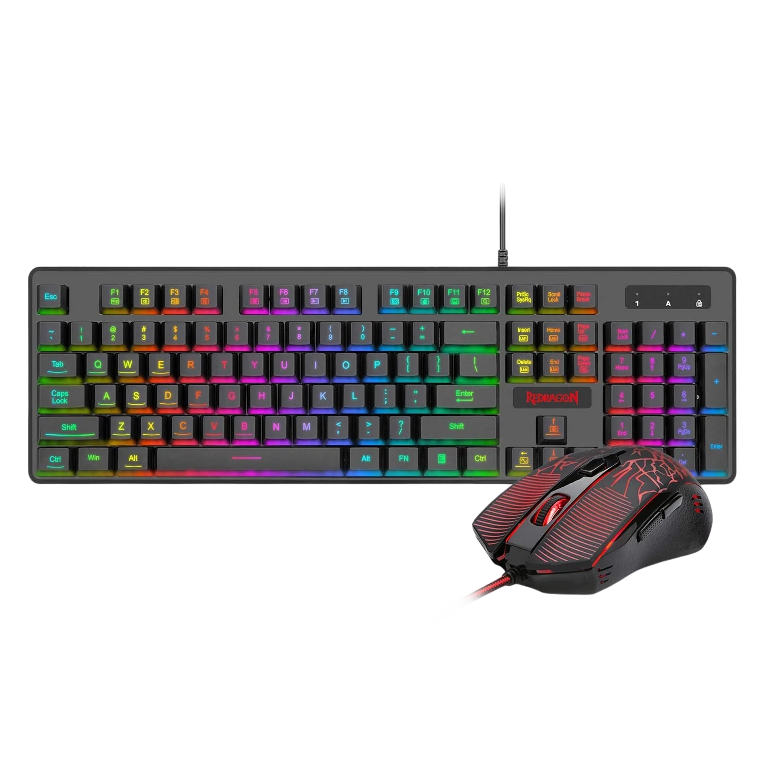 REDRAGON S107-RGB-BA Keyboard, mouse combo