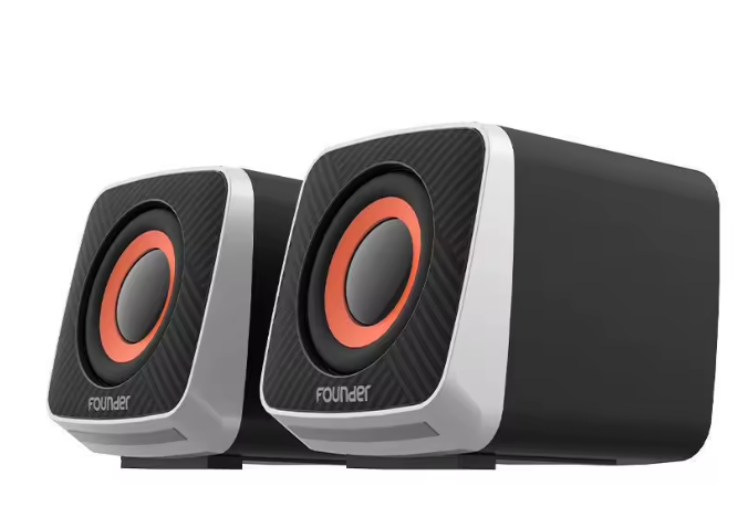 AULA A200 Multi-color Desktop Speaker 2.0 Size
