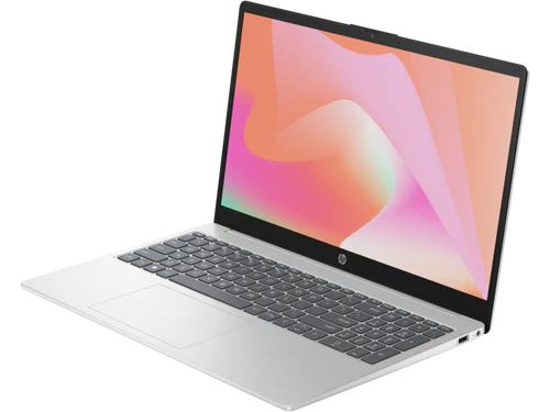 HP 15-FD0558 NIA LAPTOP , COR I7-1355U, 512 SSD, 8 GB 15.6"FHD , DOS, (SILVER)