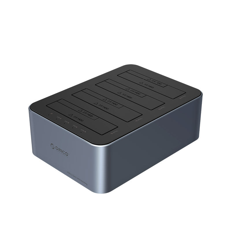ORICO 6646C3-C-GY 2.5"/3.5" SATA HDD/SSD Four-bay Dock with Offline Clone Function