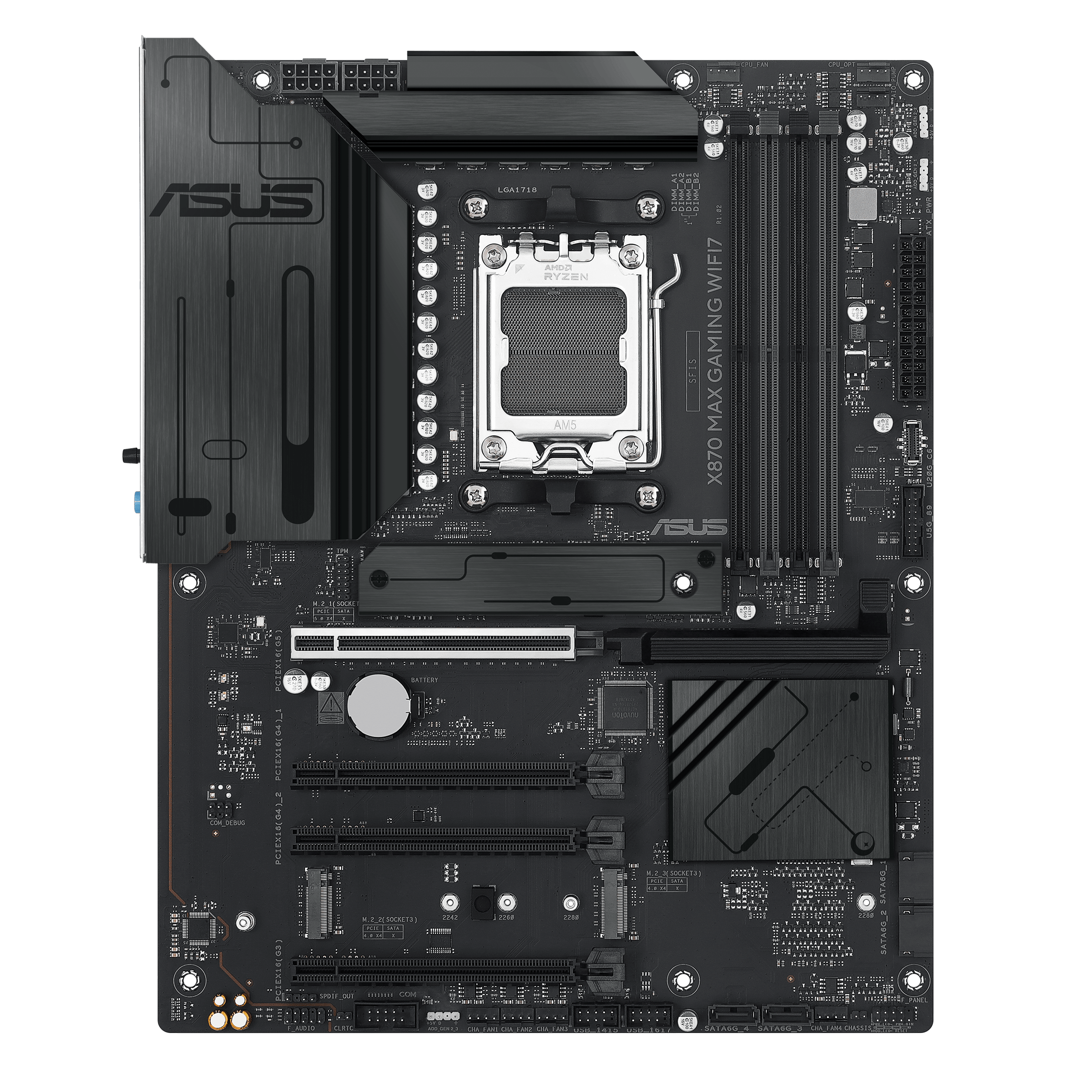 M.B asus x870 max gaming wifi 7 bk