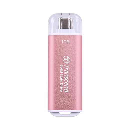 TRANSCEND 1T EXTERNAL SSD ESD300 USB 10GBPS TYPE C/A
