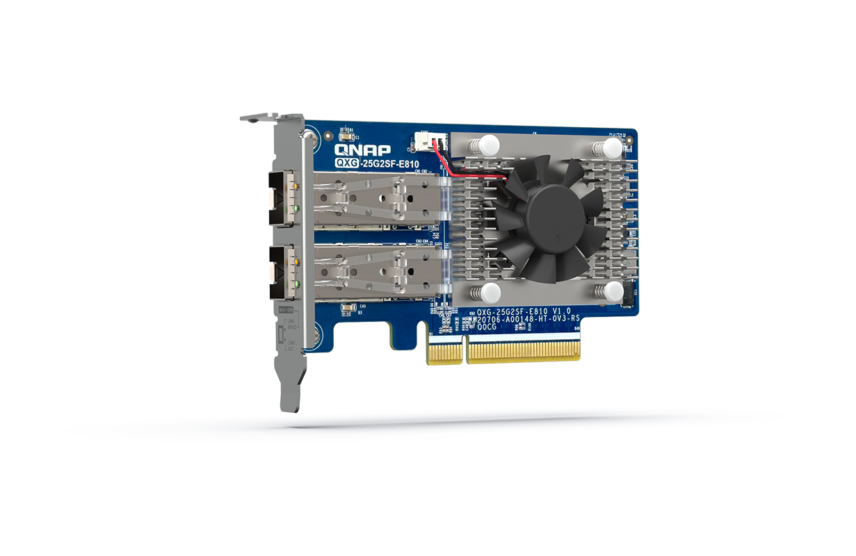 QNAP QXG-25G2SF-E810