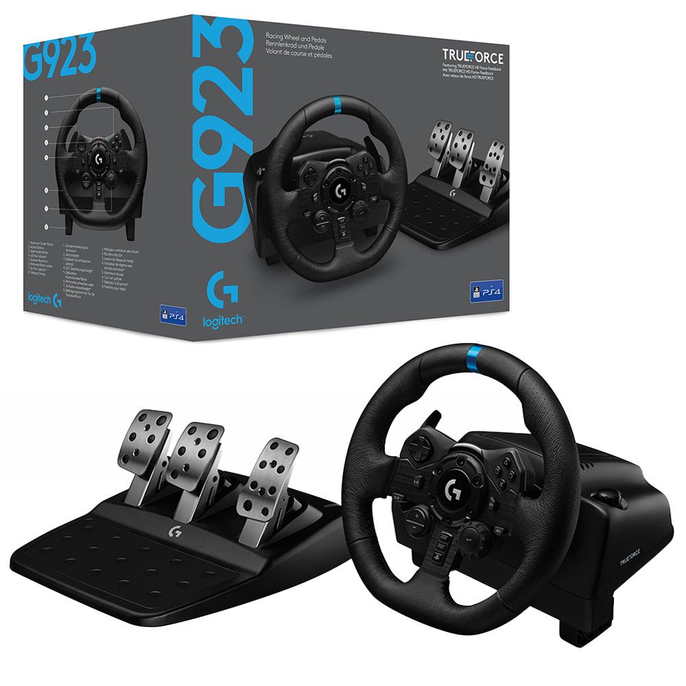 LOGITECH G923 Racing Wheel and Pedals for XBOX and PC – N/A