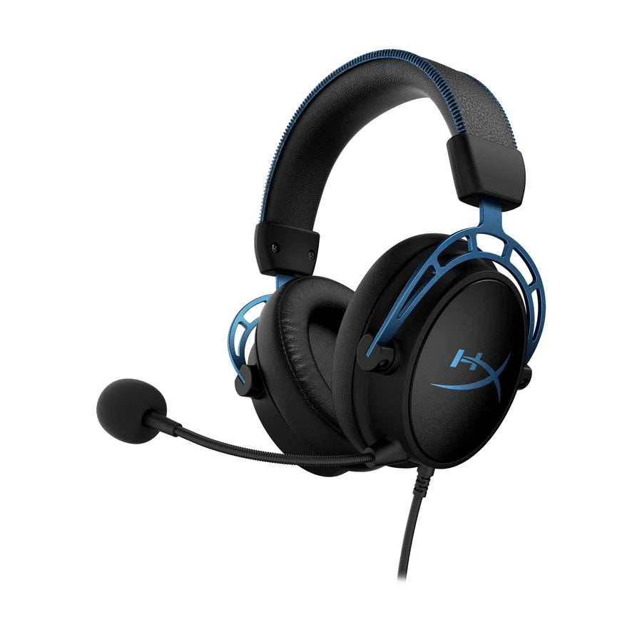 HEADSET HYPERX CLOUD ALPHA S BLUE FOR PC & PS4