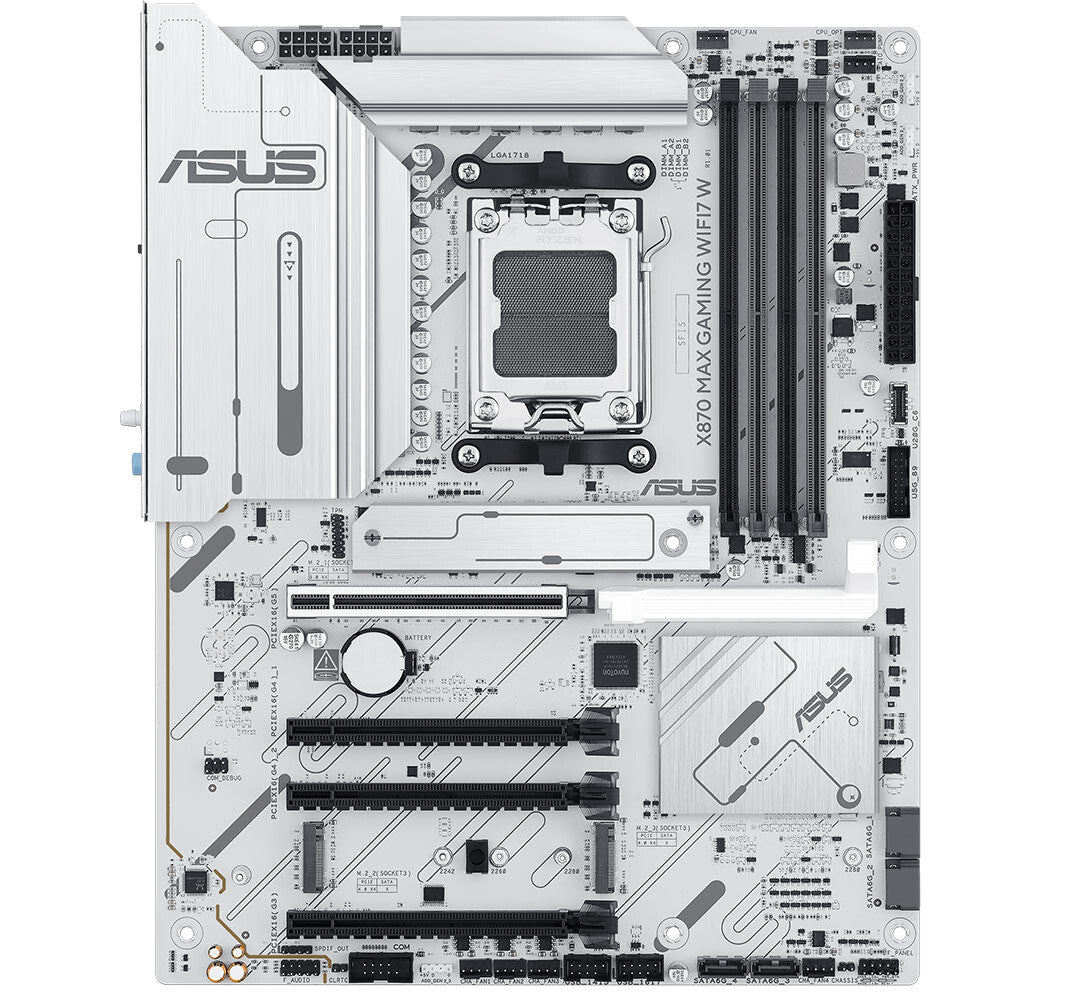 M.B asus x870 max gaming wifi 7 WH