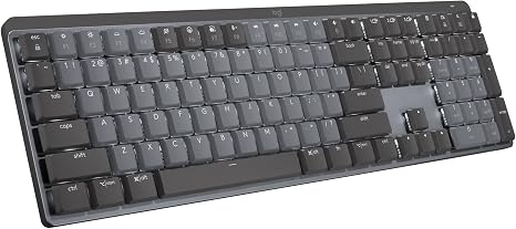 LOGITECH MX Mechanical Bluetooth illuminated keyboard-GRAPHITE-US INT'L-2.4GHZ/BT-N/A