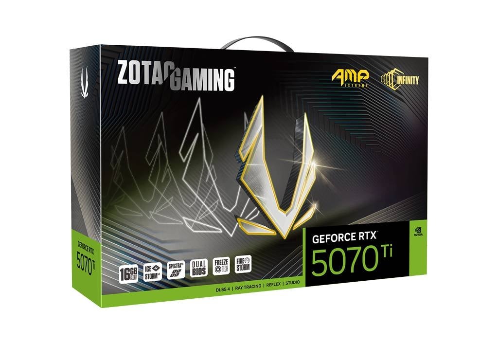 VGA ZOTAC RTX 5070 TI AMP EXTREME INFINITY OC 16G