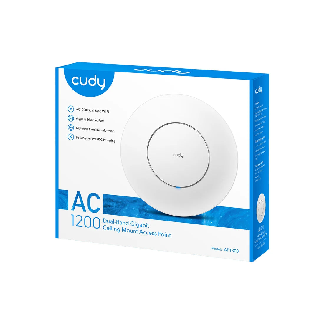 CUDY AP1300 AC1200 Gigabit Wi-Fi Access Point