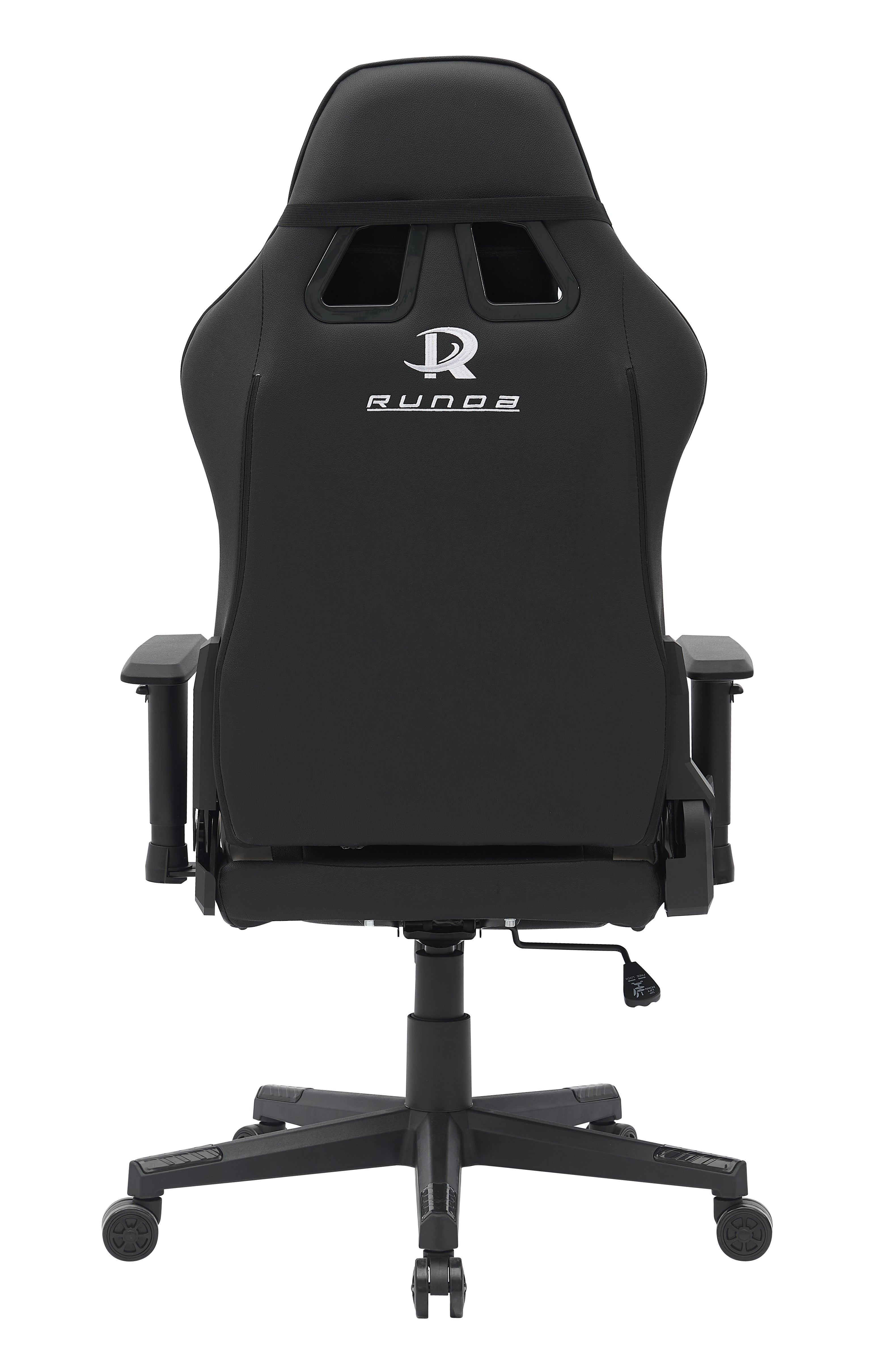 RUNDA GAMING CHAIR RD-6035 FOOTREST BLACK+RED