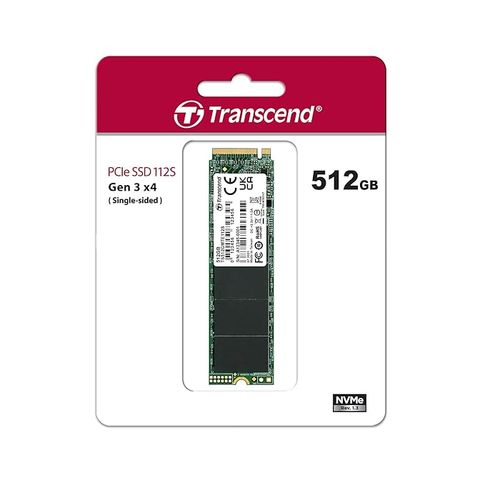 Transcend NVMe PCIe Gen3 x4 MTE112S M.2 SSD Solid State Drive TSMTE112S