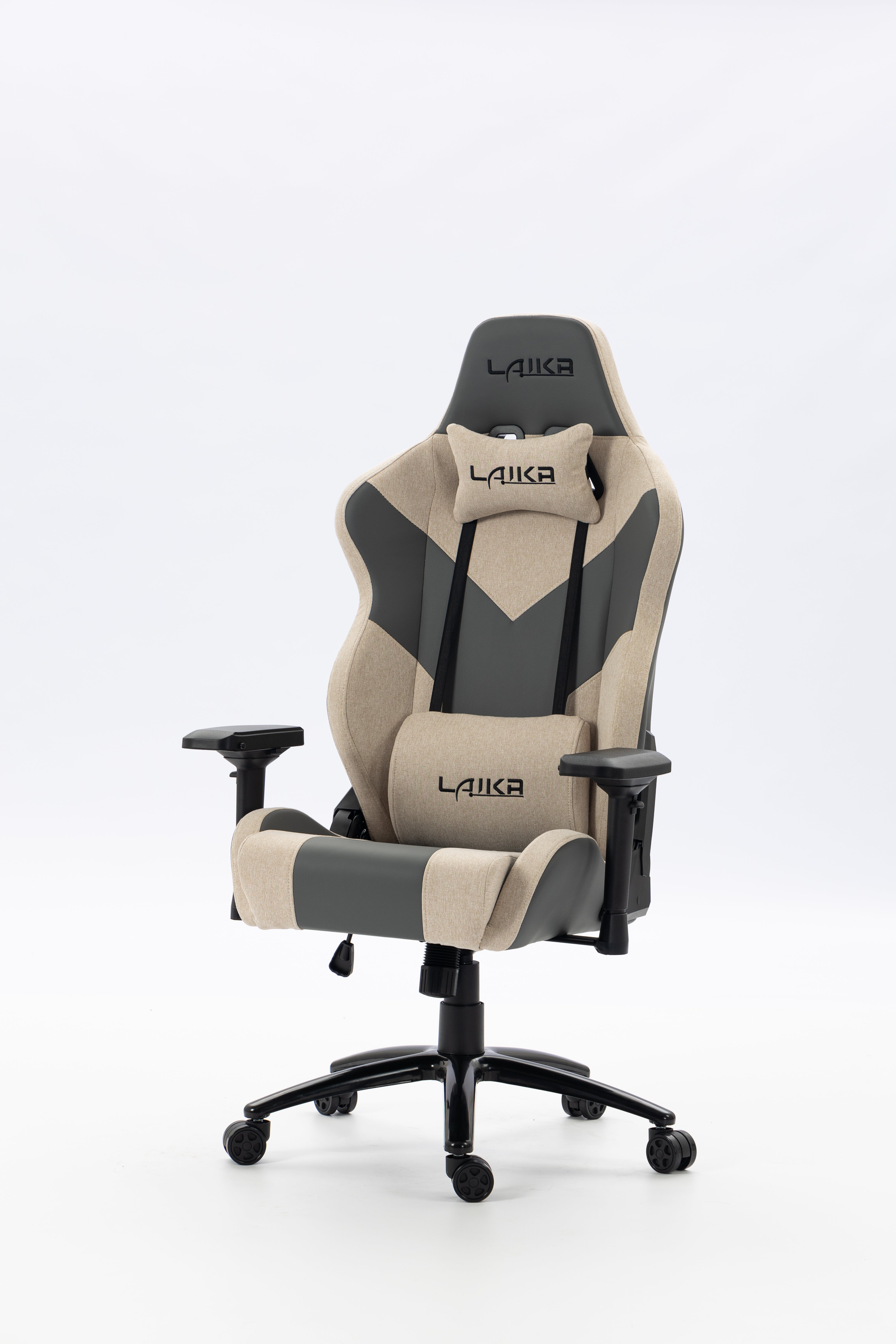 Gaming chair LK-2552 BIGE&GREY 4D Arms