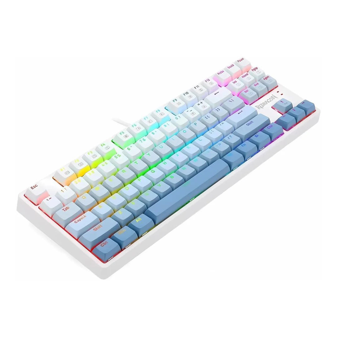REDRAGON K645W-GB-RGB 87key mechanical keyboard, Blue color